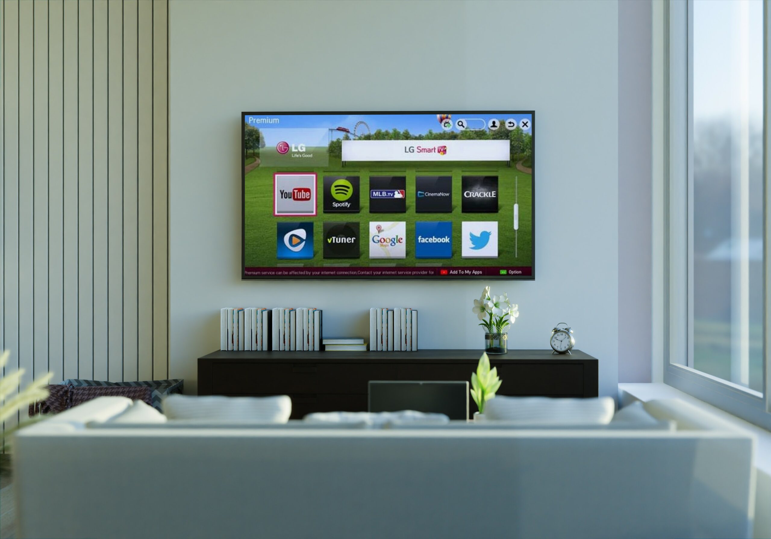 The 2022 LG smart TV series includes popular cinemas (Kinopoisk, ivi, KION, more.tv, Premier, Okko, Start).