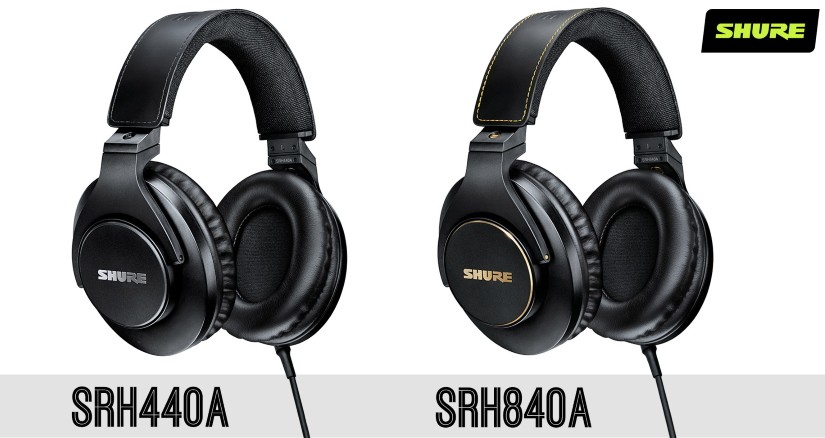 Shure SRH840A and SRH440A