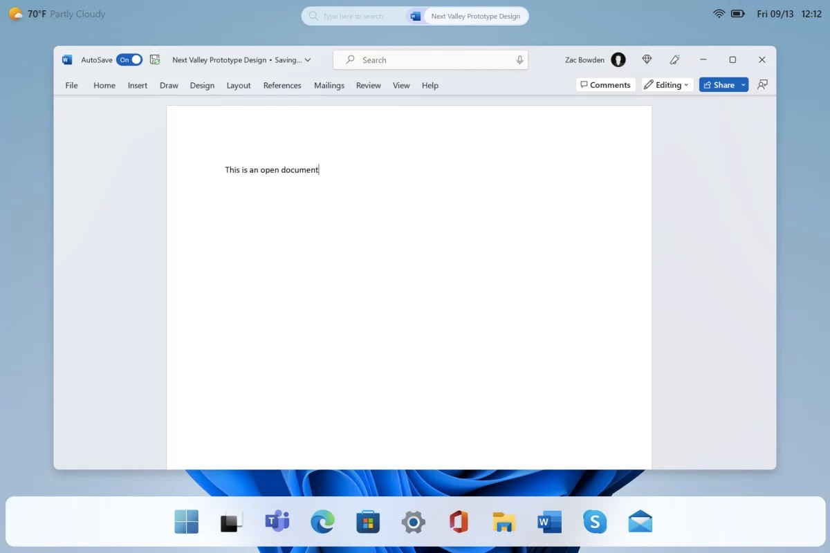 Many publications are inclined to believe that this is a design concept for the next version of Windows, codenamed Next Valley.