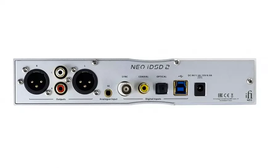   External DAC with headphone amplifier iFi NEO iDSD 2