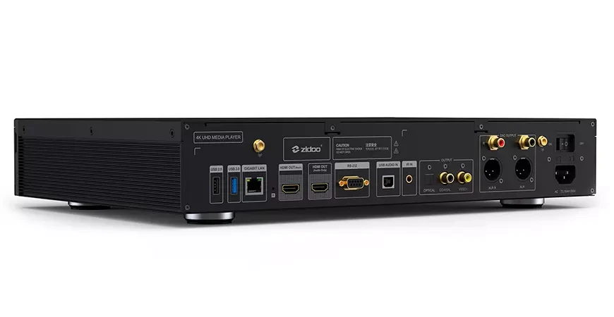 Network multimedia player Zidoo UHD5000