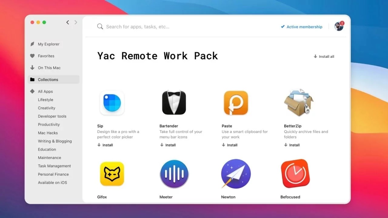 Setapp app store for macOS