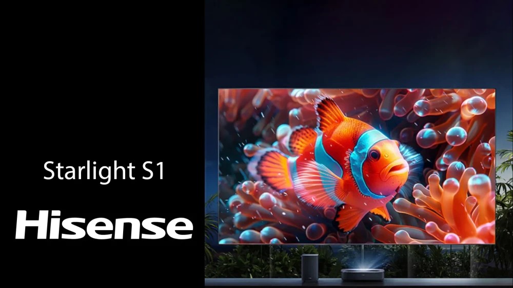 Hisense Starlight S1 - 100-inch TV with foldable design