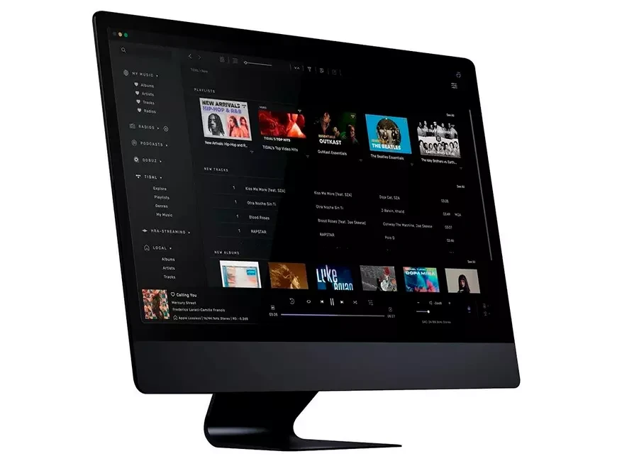   Audirvāna Core Player application for Linux