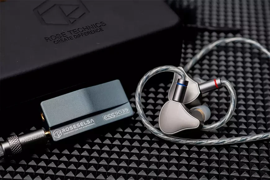 Portable DAC/Headphone Amplifier ROSESELSA RS9039 