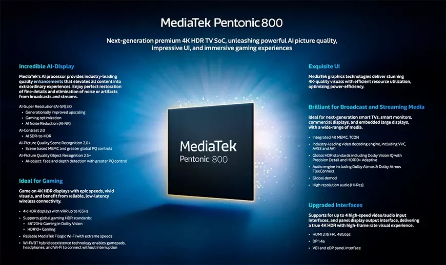 MediaTek Pentonic 800 chipset