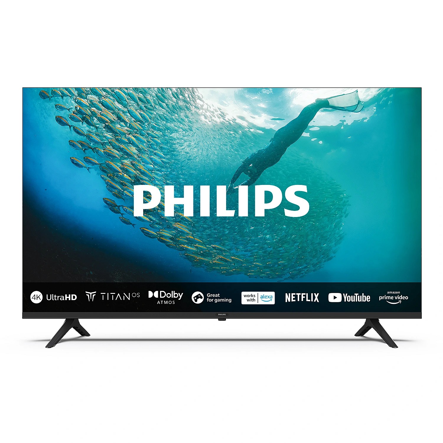 At 8.4 cm deep, the PUS7009 it is not as thin as similar models from Samsung and Sony.
