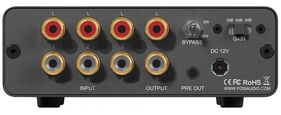 Fosi Audio P4 Fosi Audio P4 inputs