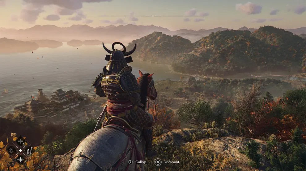 The game offers a rather beautiful landscape